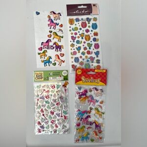 Unicorn Stickers set